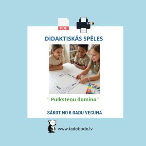 Spēle "Pulksteņu domino"
