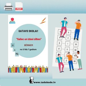 "Savelc un izlasi zilbes!"