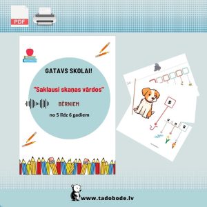 "Saklausi skaņas vārdos"
