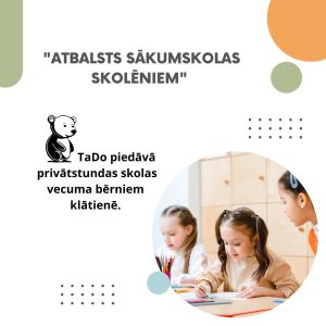 "Atbalsts sākumskolas skolēniem"