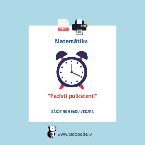 "Pazīsti pulksteni!"