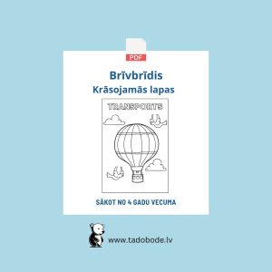Krāsojamās lapas "Transports"